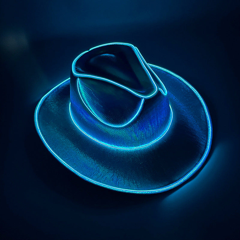 Colorful Luminous Cowboy Hat